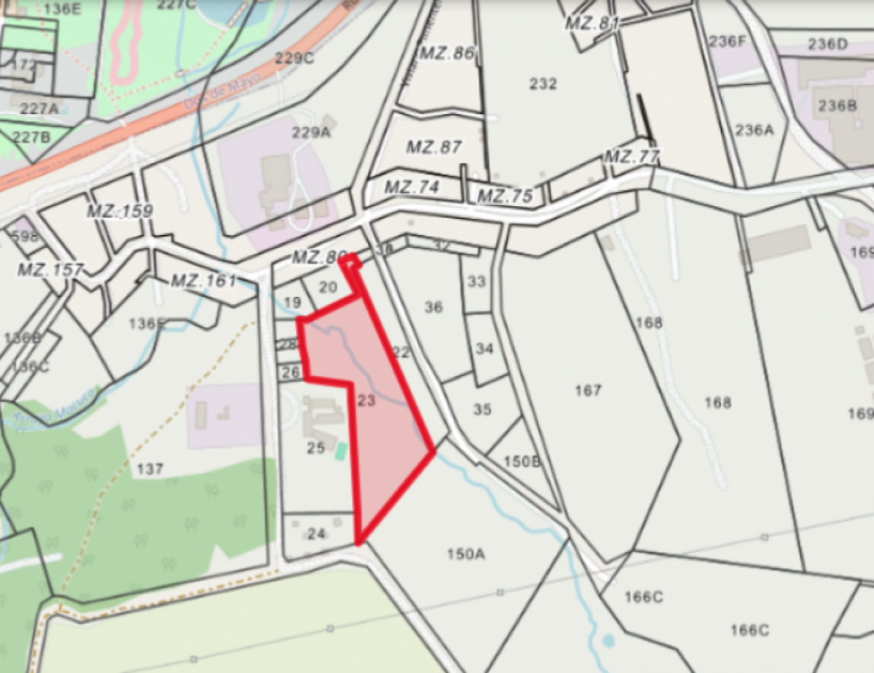 Lote con casa en Dos de Mayo